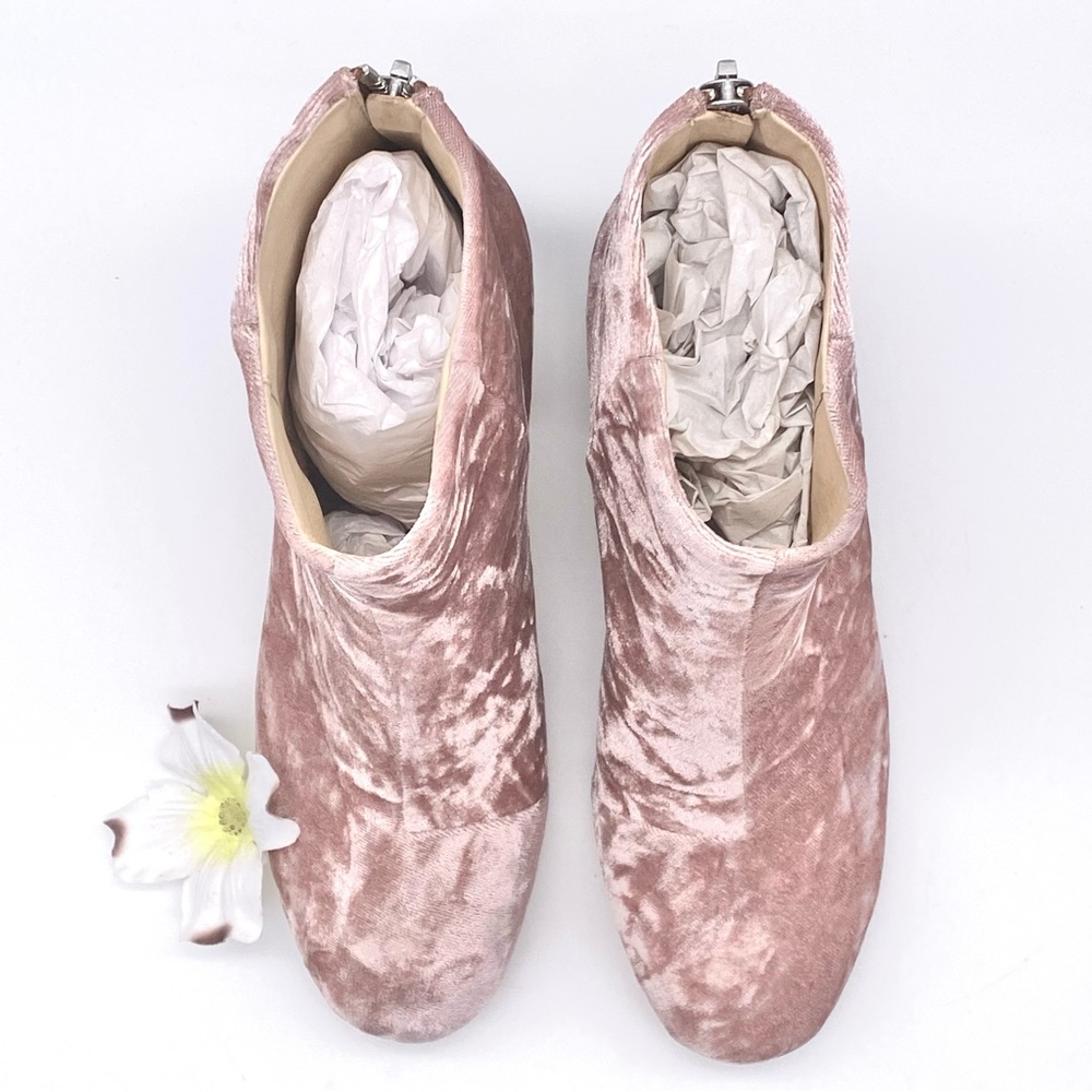 🧣HP🧣NIB Rag & Bone Drea Boot In Mauve Velvet, 36/6 - Picture 5 of 16